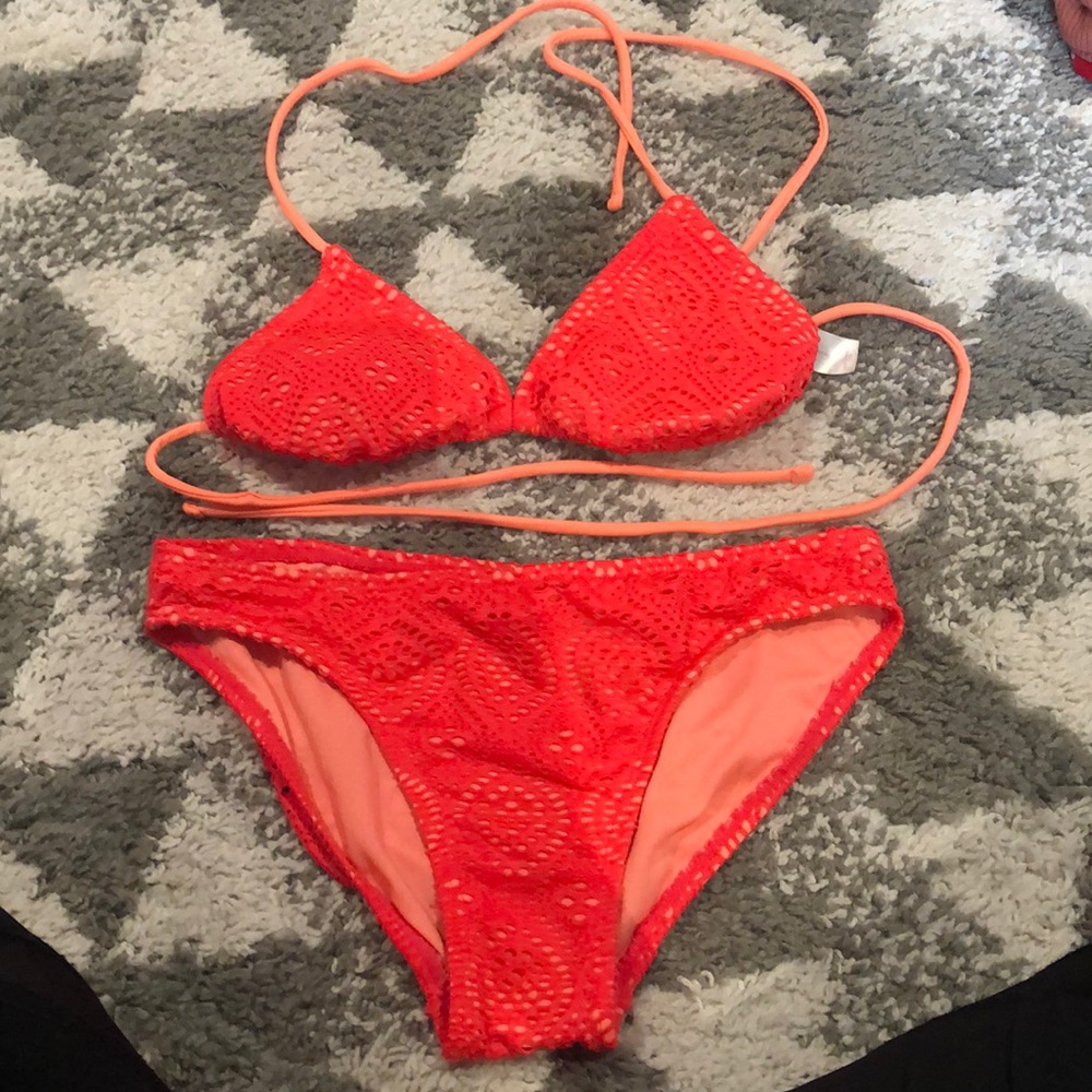 Pink bikini